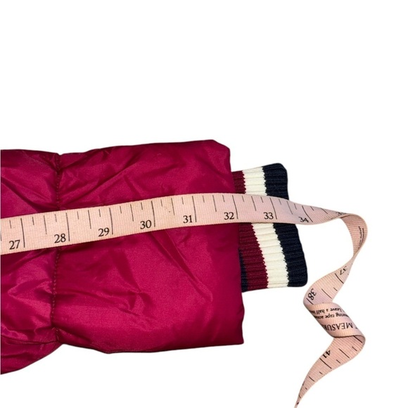 Barbour Gangway Quilted Zip Puffer Coat Jacket Women’s 6 Fuchsia Deep Pink Navy - Picture 10 of 14